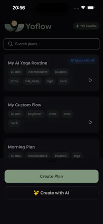 Yoflow: AI Yoga Planner gallery image