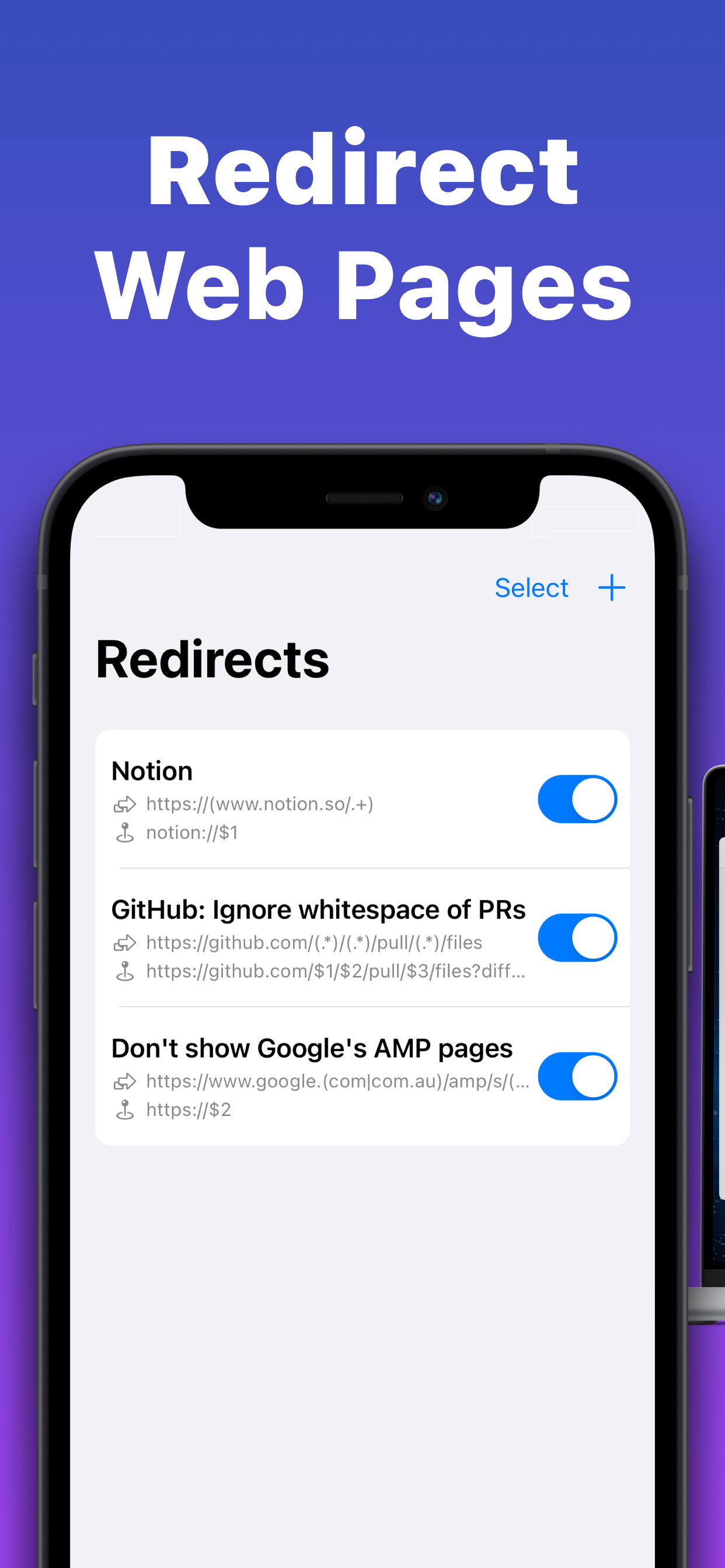 إعادة توجيه الويب لـ Safari (iOS/MacOS) media 2
