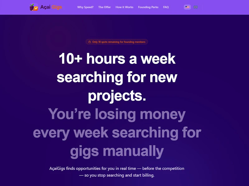 Açaí Gigs screenshot 1