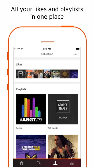 SoundCloud iOS gallery image