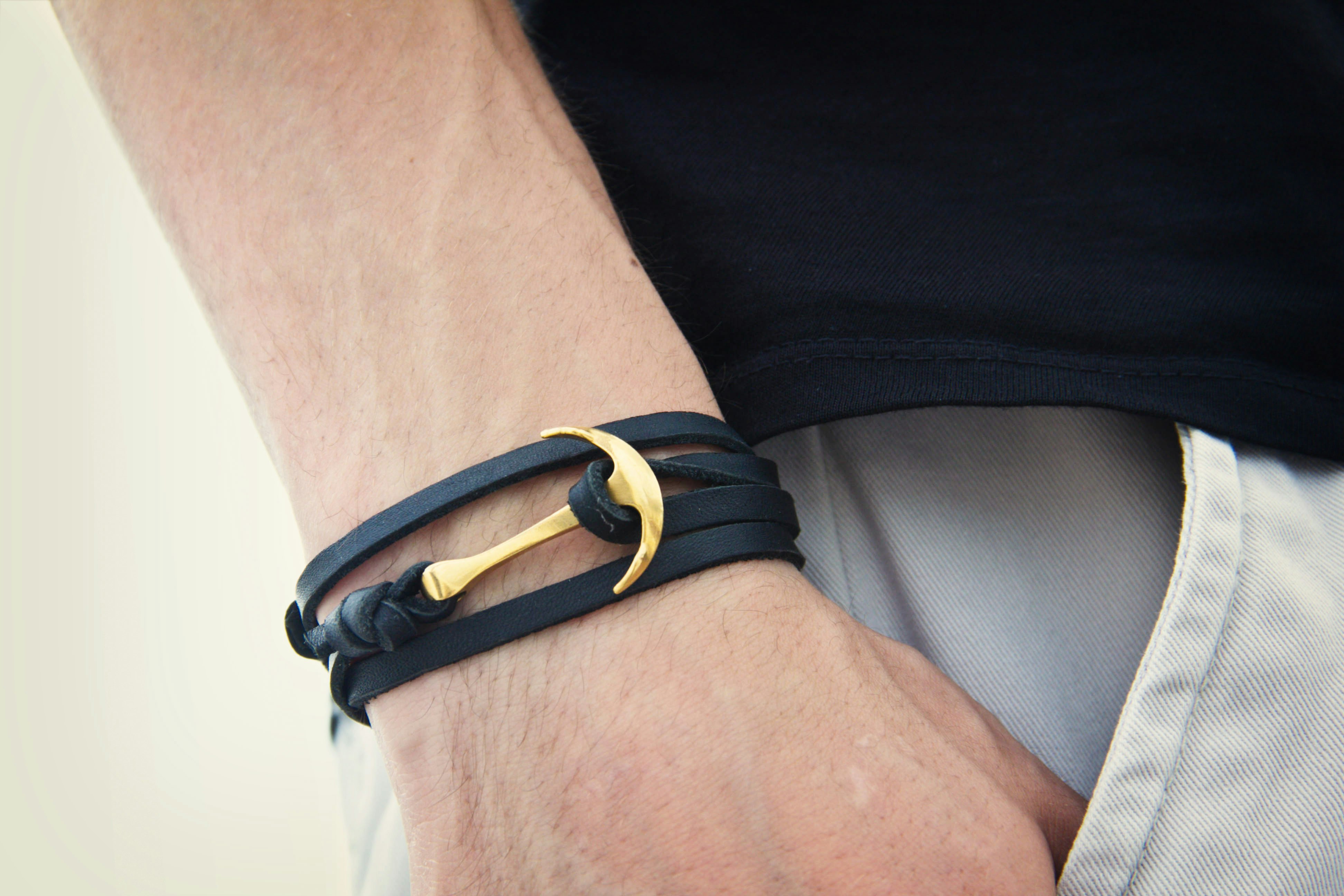 Anchor of your style - ONLY MEN bracelet by Verge gallery image