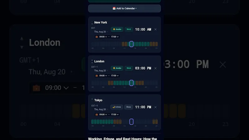 SyncHours for Android screenshot 1 (video preview)