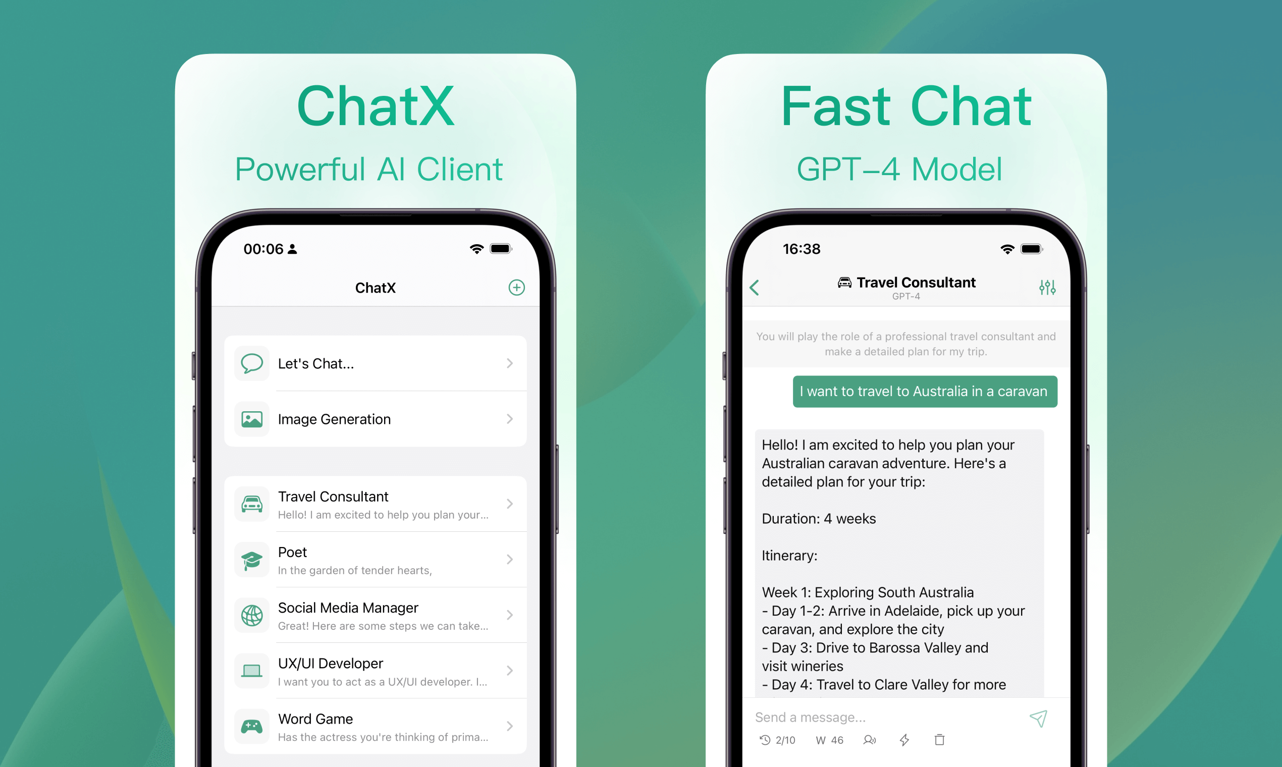 startuptile ChatX-A powerful ChatGPT client for iOS/macOS (GPT3.5 & GPT-4)