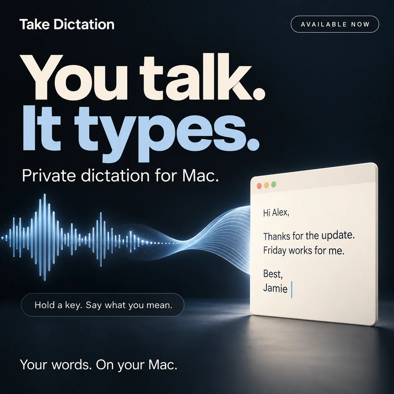 Take Dictation gallery image
