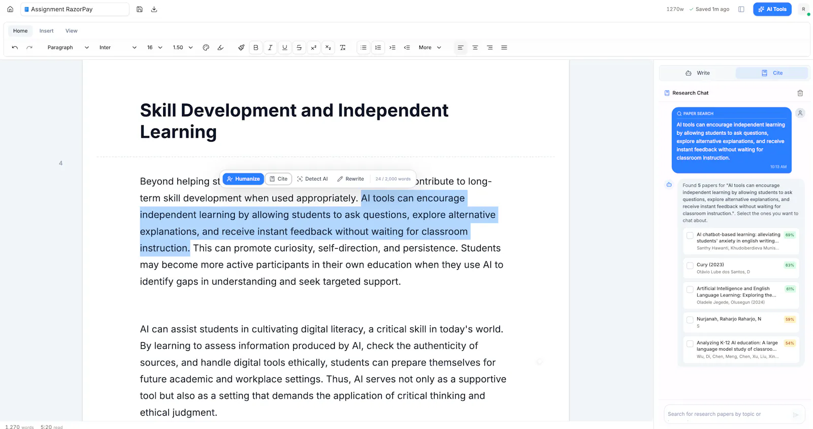 Assignments Simplify screenshot 4