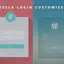 Tesla WordPress Login Area Customizer