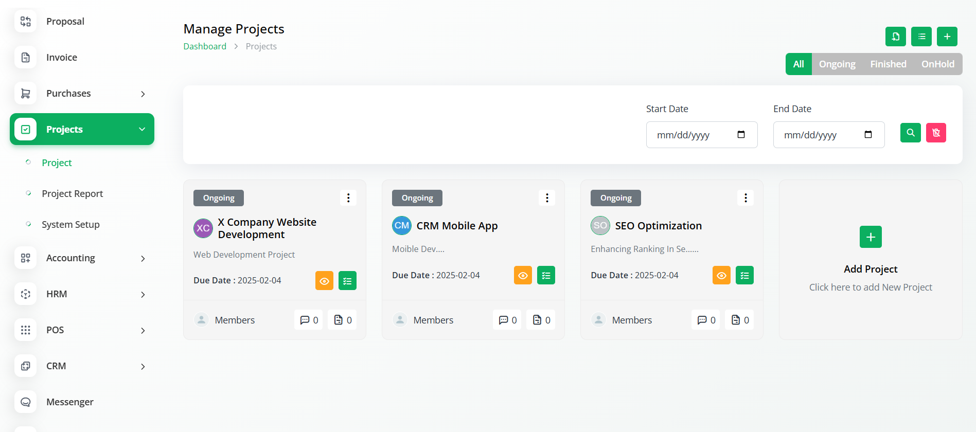 LinkZap ERP | Free ERP gallery image