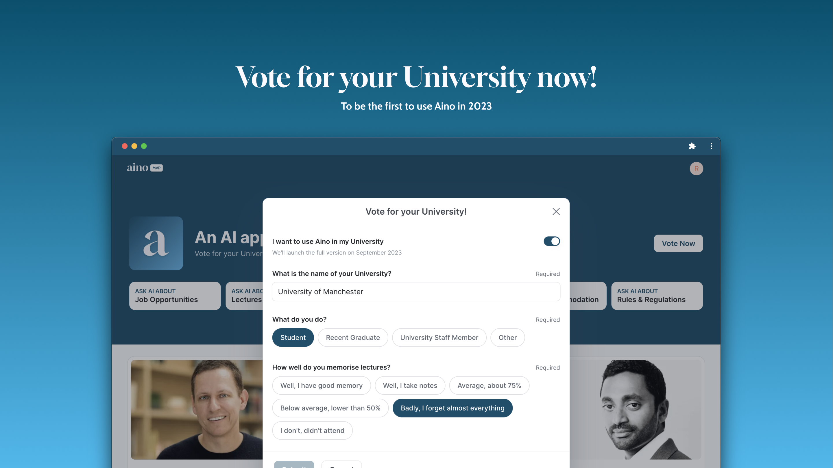 Alleen - Vraag je universiteit iets met AI media 3
