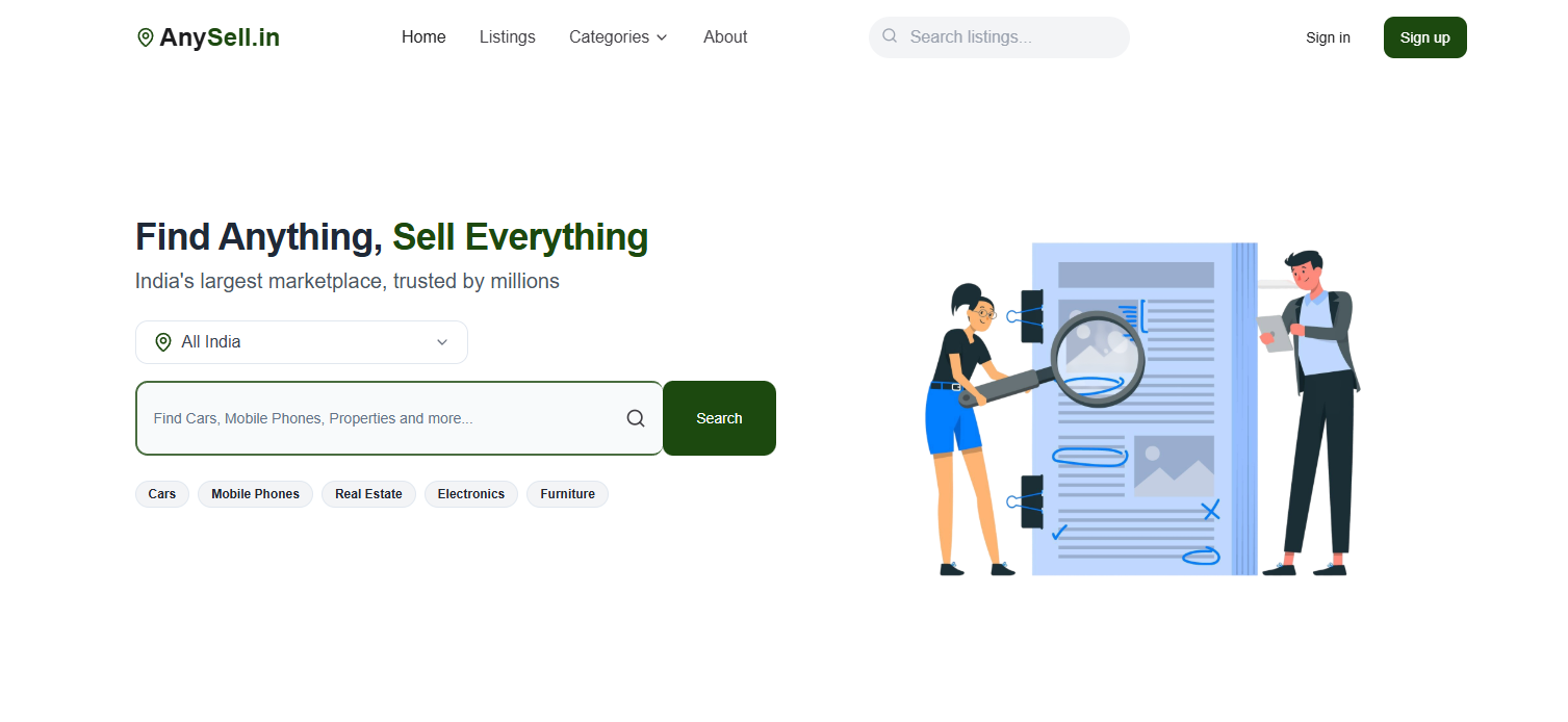 AnySell.in gallery image