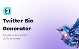 Twitter Bio Generator media 1
