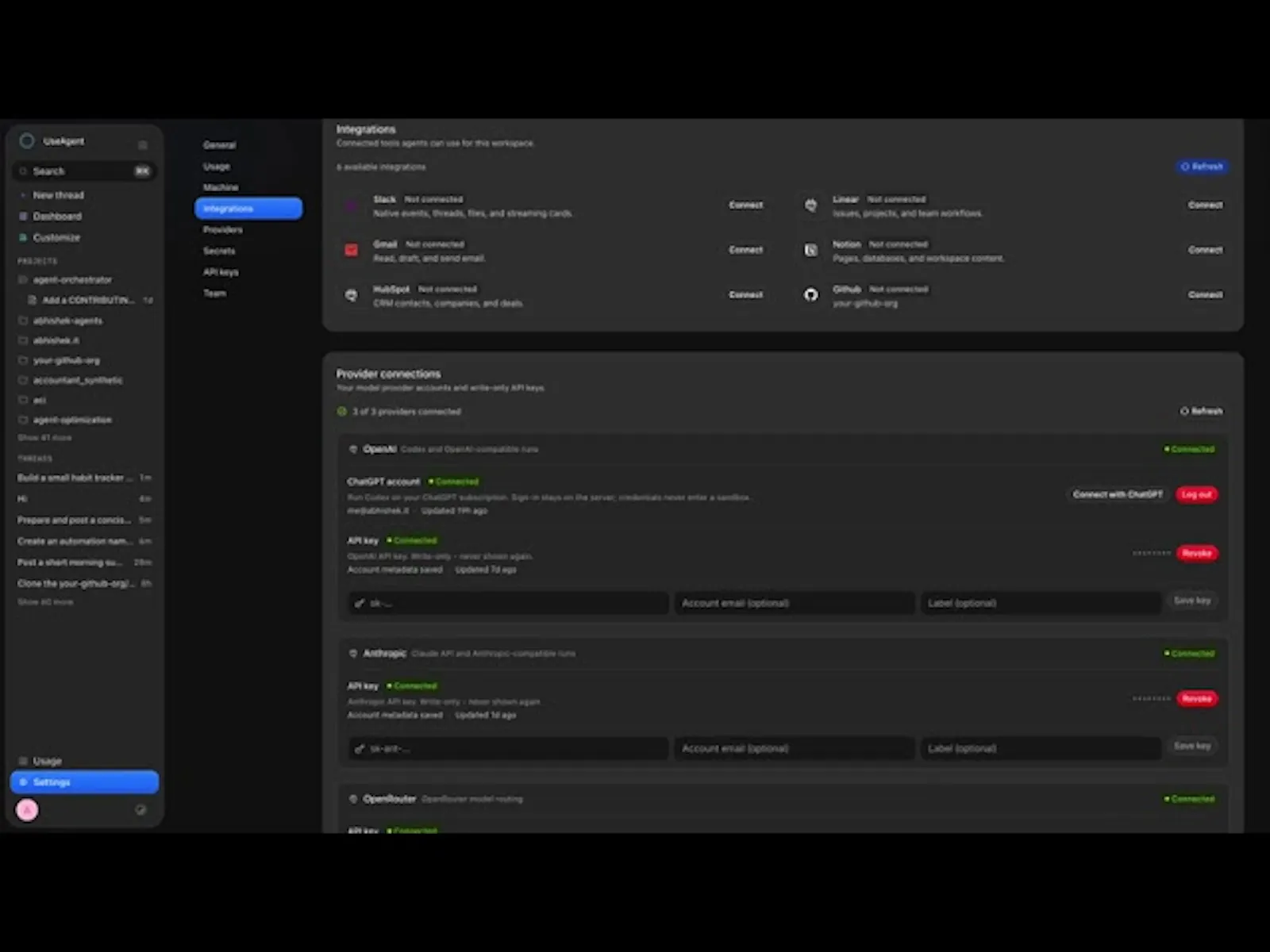 UseAgent screenshot 1 (video preview)