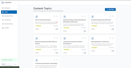 LinkedOra gallery image