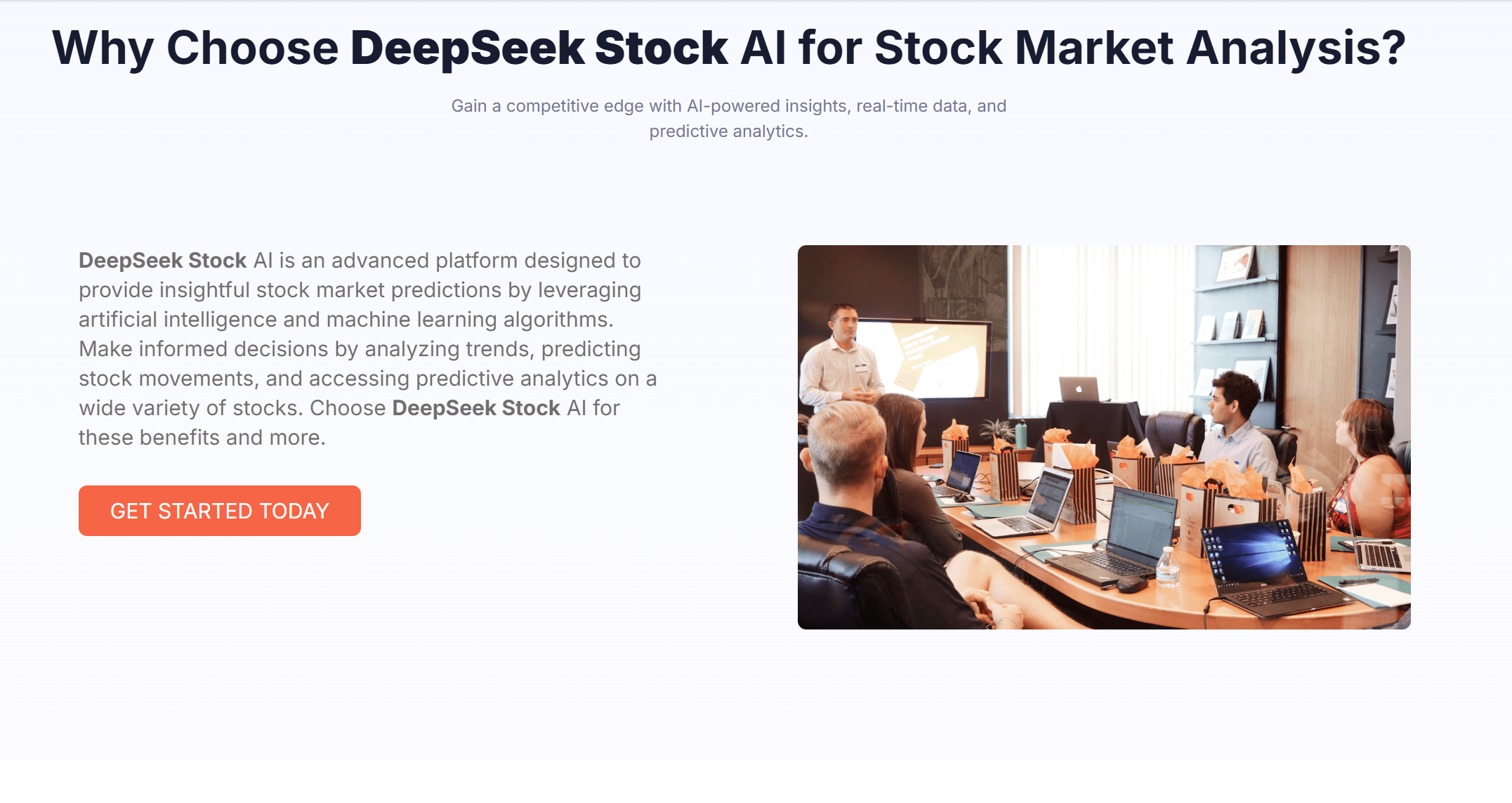DeepSeek-driven Investment Platform gallery image