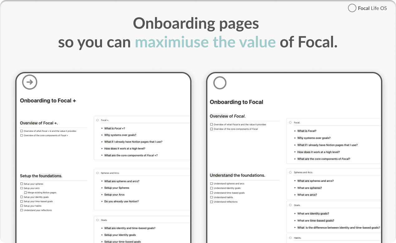 Focal Life OS gallery image