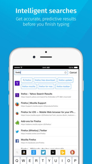 Firefox for iOS gallery image
