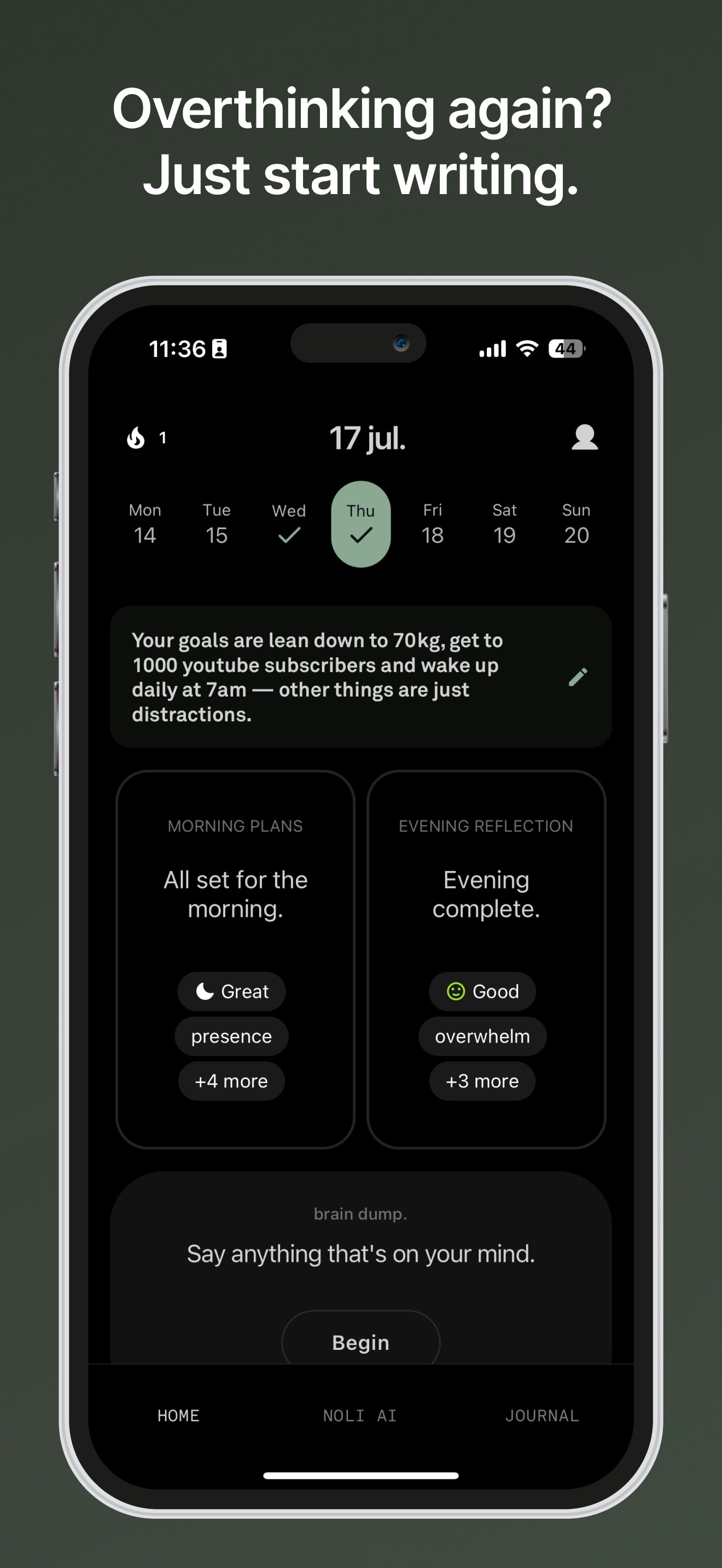 Noli Ai - Companion de journal intelligent media 5