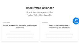 React Wrap Balancer media 1