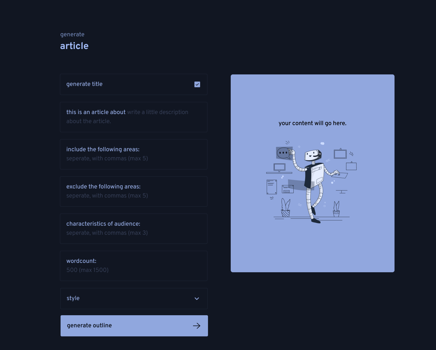 slickcontent.ai - An AI-Powered swiss army knife for content-marketers. media 4