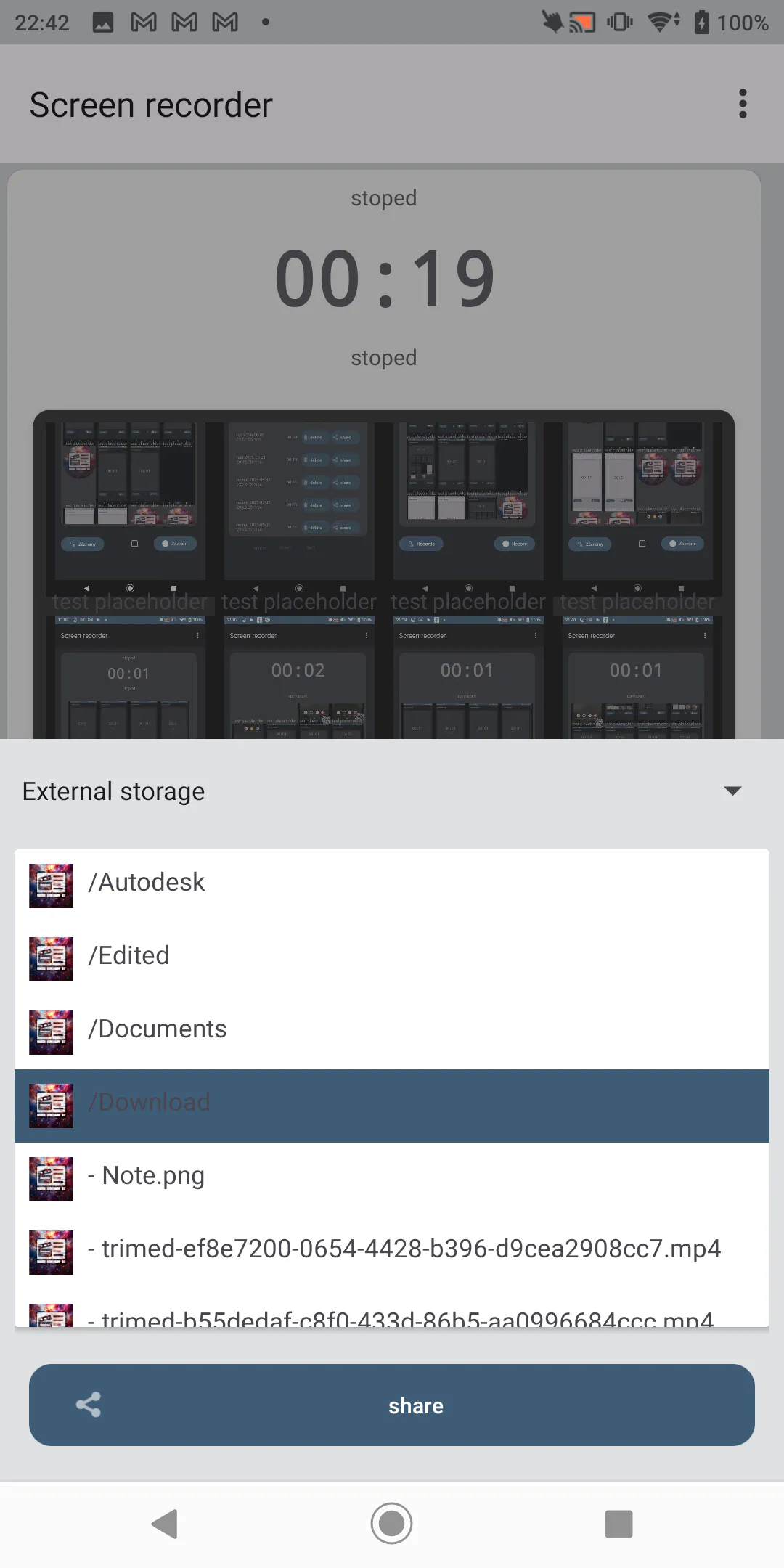 Screen Recorder – HD, Minimal gallery image