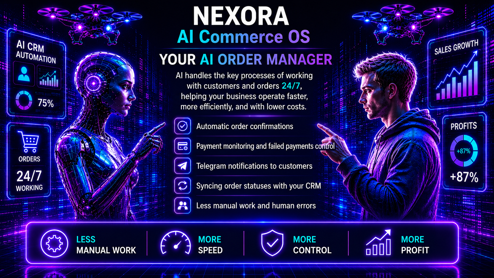 NEXORA AI Commerce OS gallery image