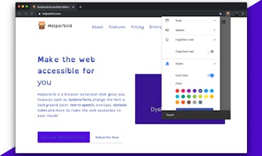 Helperbird 3.0 gallery image