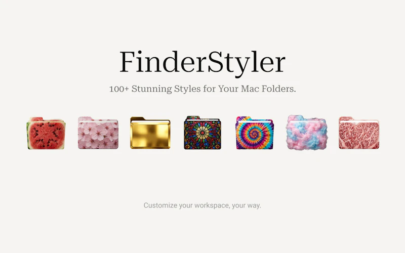 FinderStyler screenshot 1