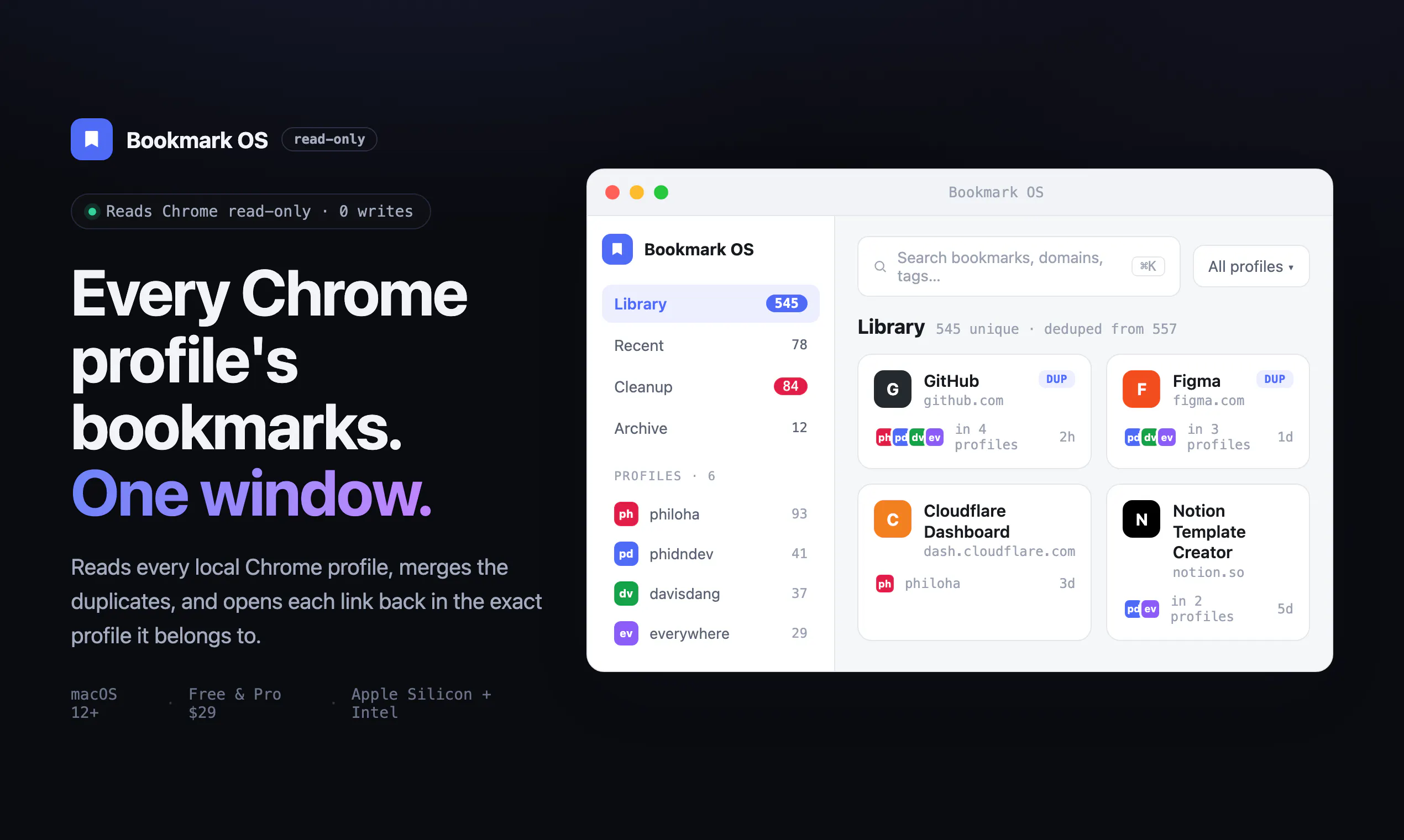 Bookmark OS gallery image