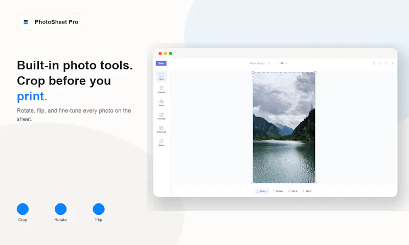 PhotoSheet Pro: Print Photos at Home screenshot 5