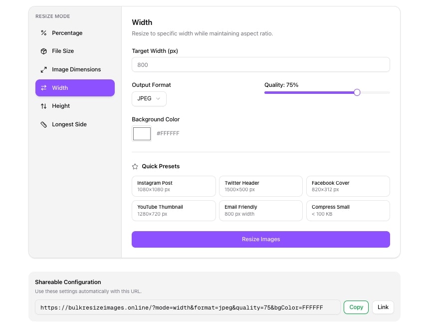 BulkResizeImages.online gallery image