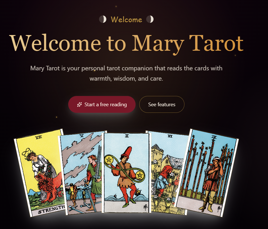 Mary Tarot gallery image
