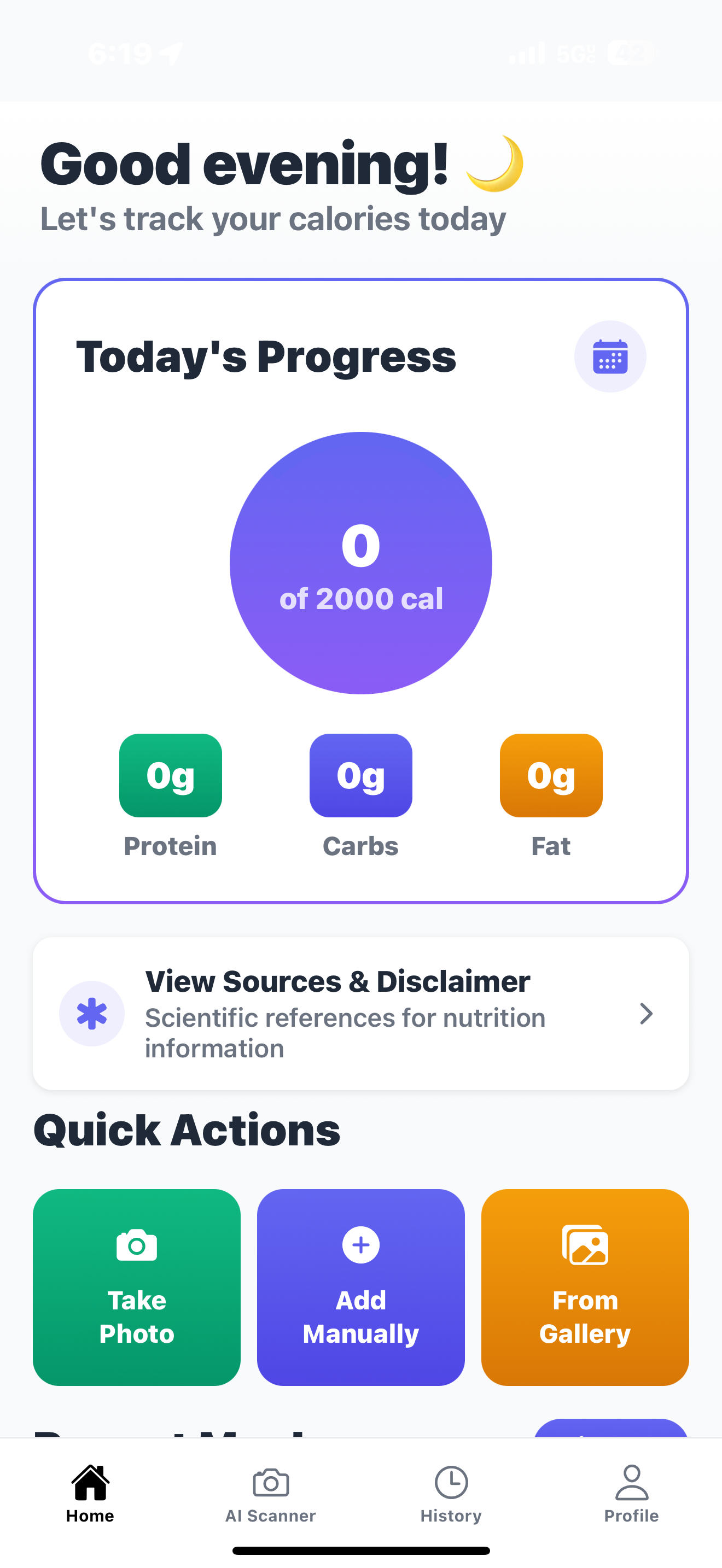 CALORYSCAN AI - AI Food & Nutrition media 1