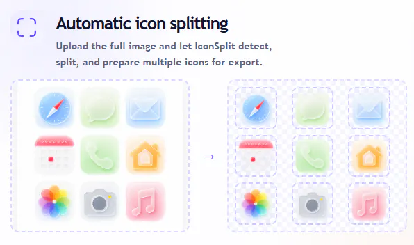 IconSplit gallery image