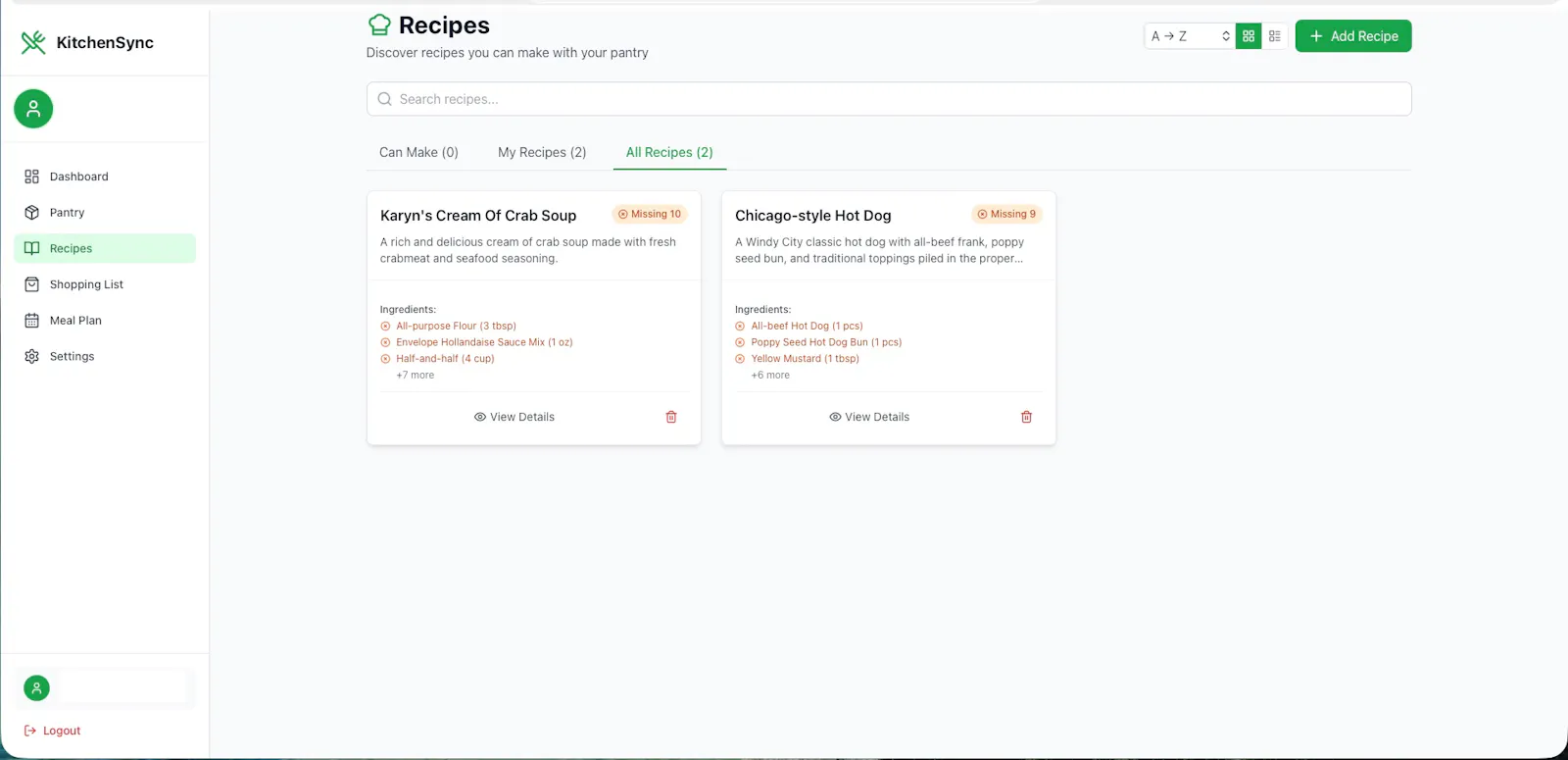 Kitchen sync pro screenshot 3