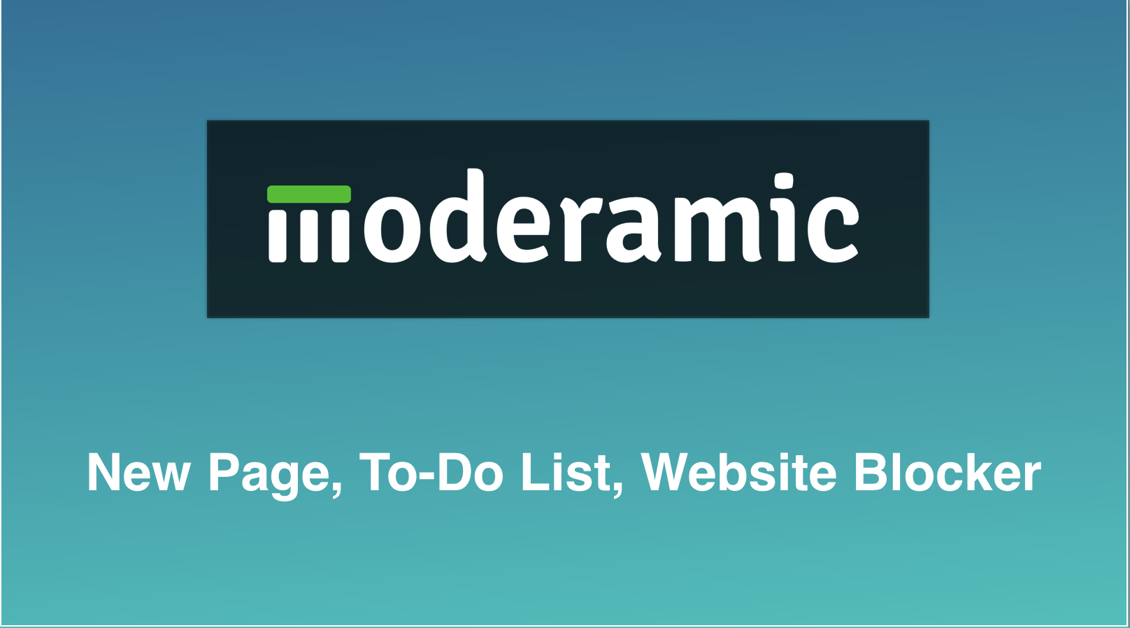 Moderamic gallery image