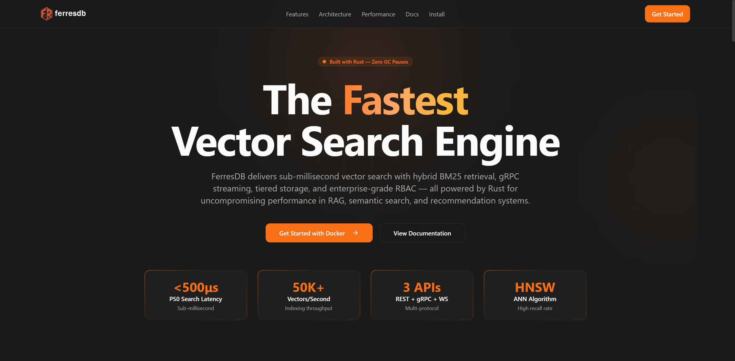 FerresDB gallery image