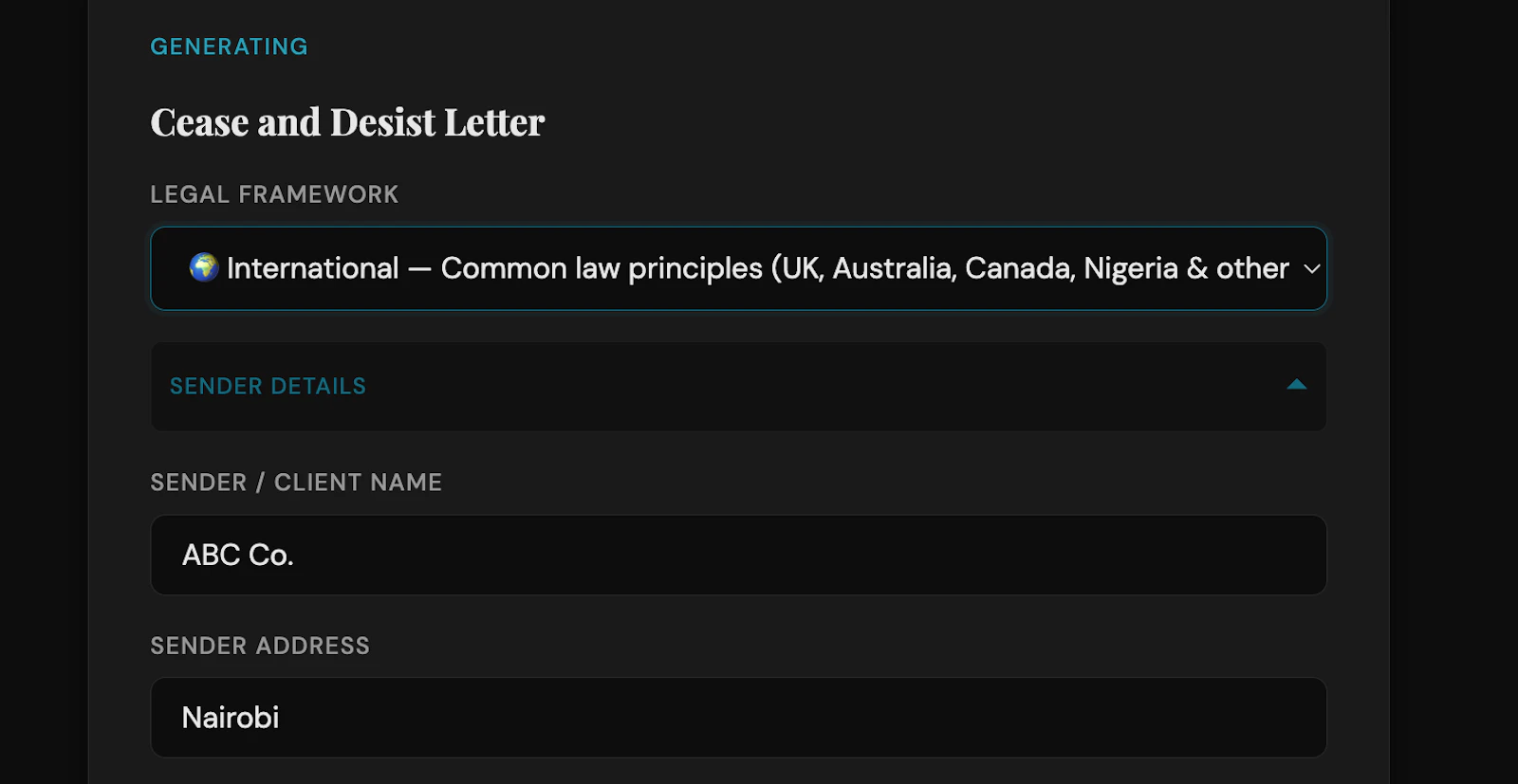 LegalEase screenshot 2