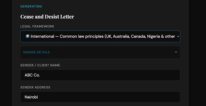 LegalEase screenshot 2