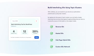 LinkBoss: AI-Powered Interlinking Tool gallery image