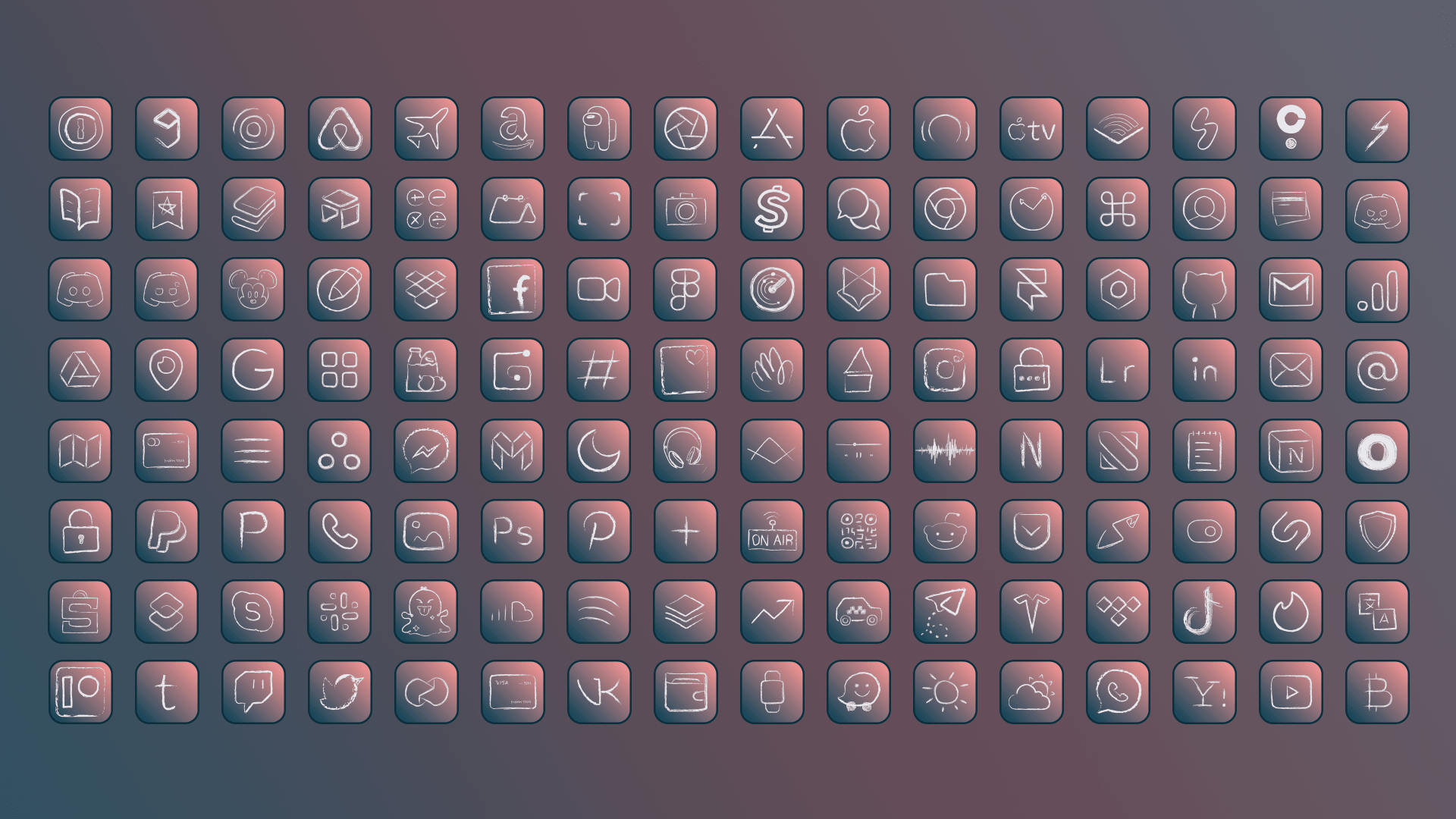 iOS 14 Charcoal Icons gallery image