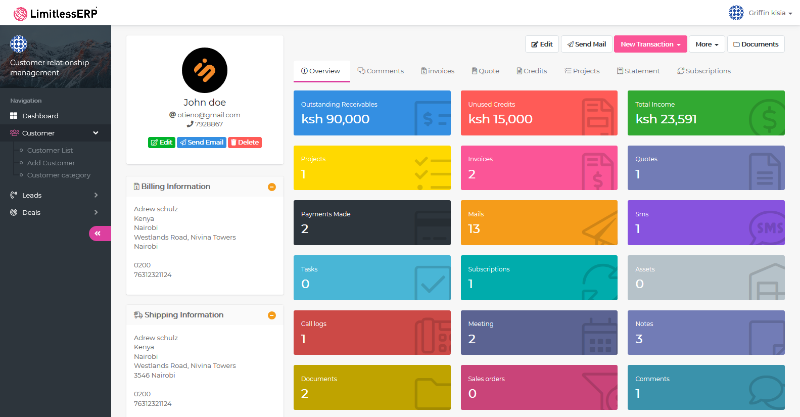 LimitlessERP gallery image