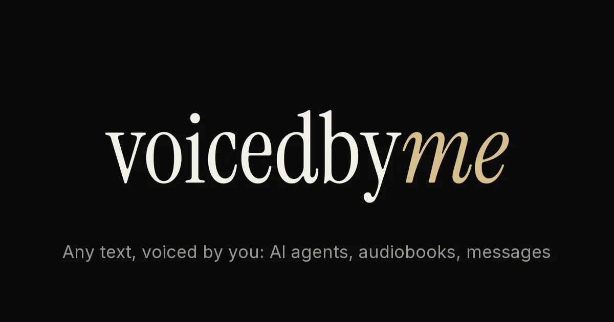 VoicedByMe gallery image