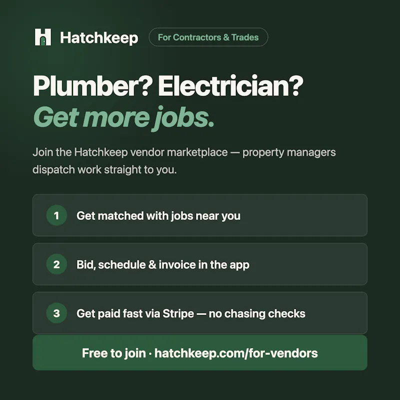 Hatchkeep — Free Property Management  screenshot 25