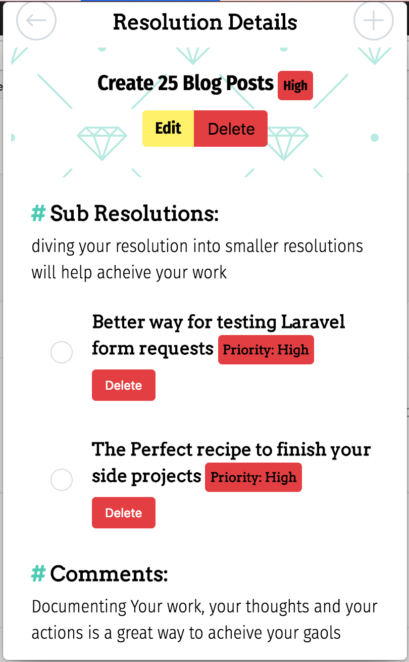 MyResolutions Image