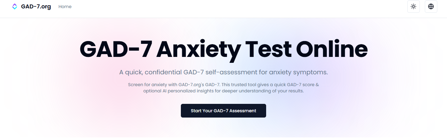 Mídia 1 de Pegue o GAD - 7 Teste de ansiedade online - gad -7.org