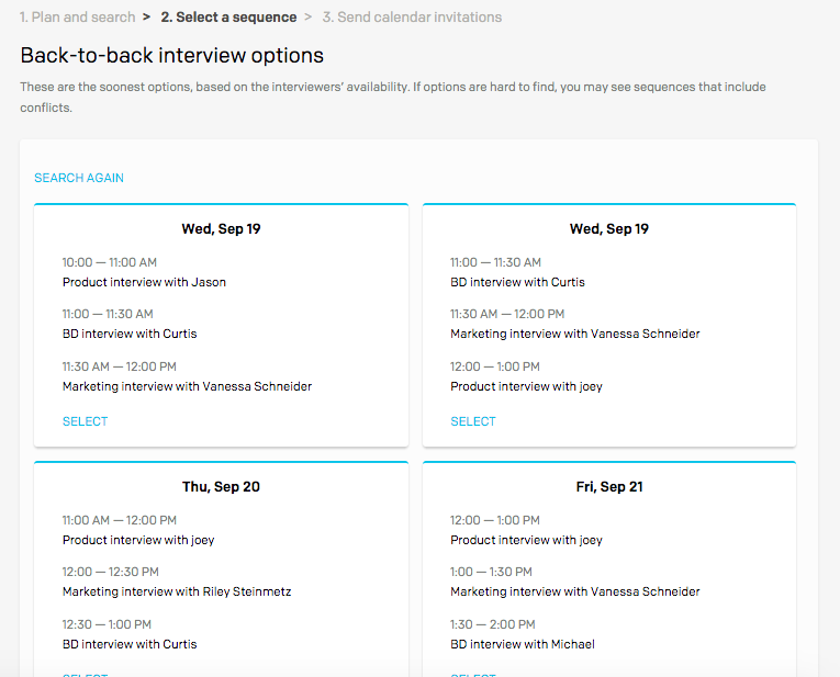 Back-to-back coordination by Clara gallery image
