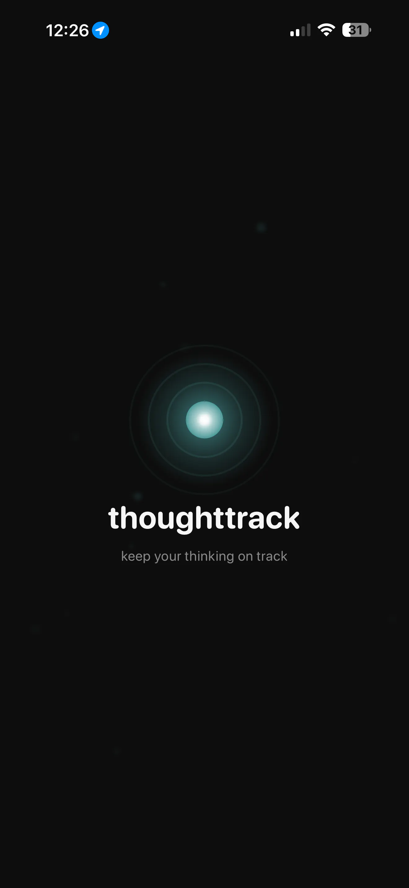 Banner del producto ThoughtTrack: Voice Capture