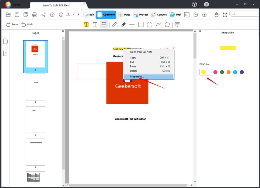 Geekersoft PDF编辑器 - 专业和全面的PDF编辑软件媒体3