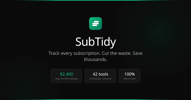 SubTidy screenshot 2