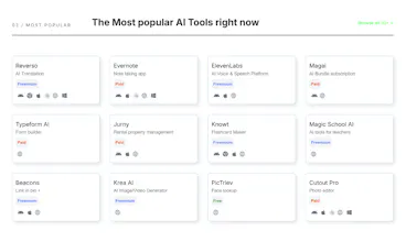 AI Tools Explorer gallery image