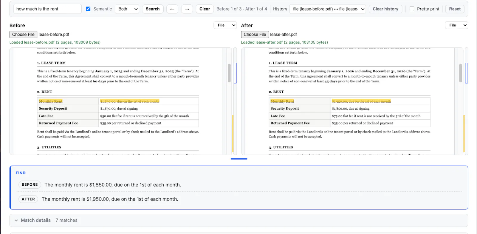 DiffFind screenshot 3